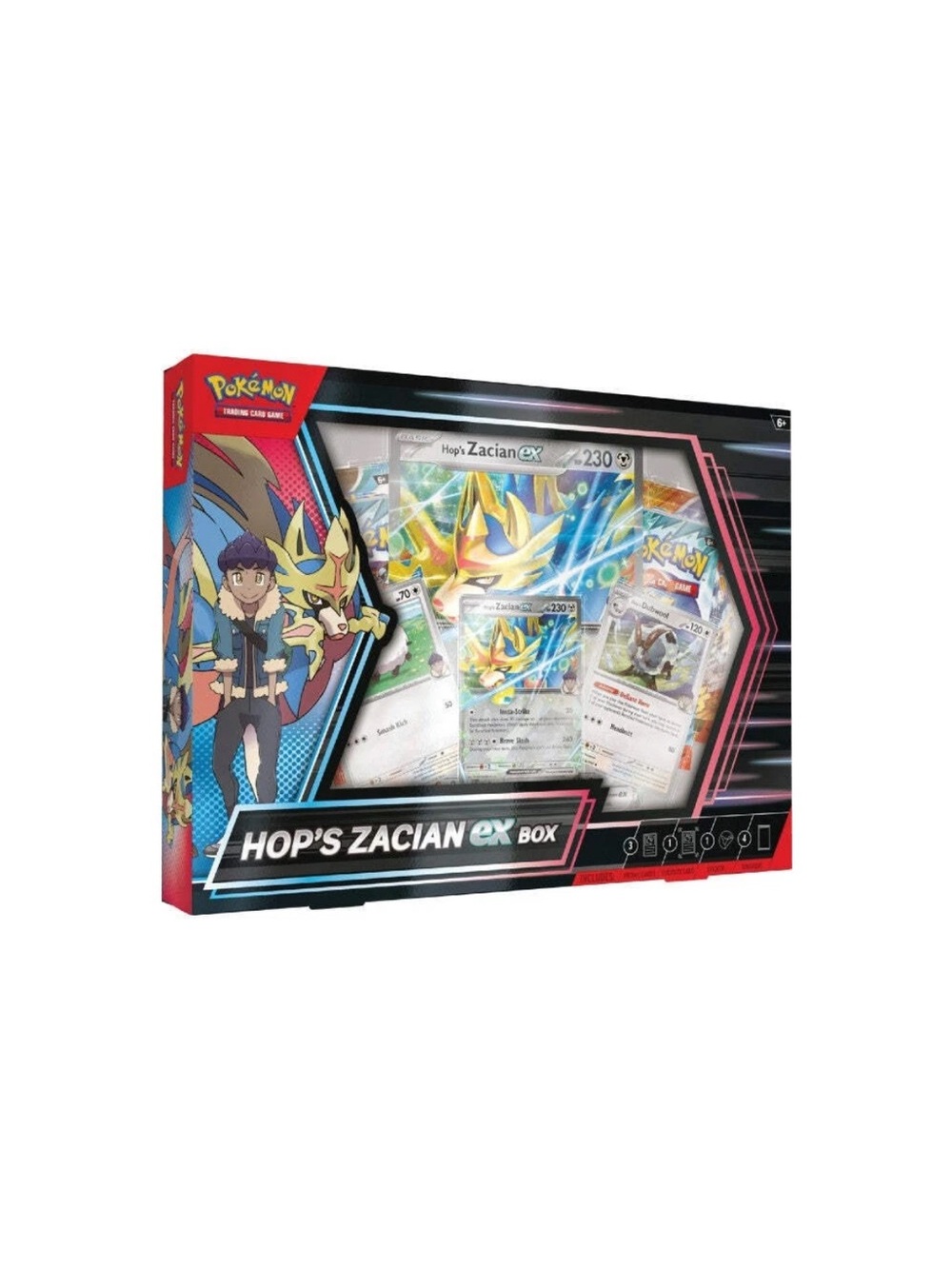 Pokemon TCG: Hop's Zacian ex Box